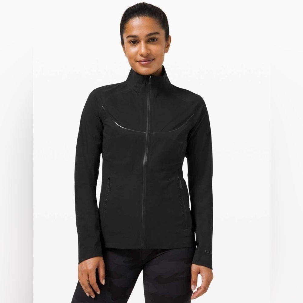 Lululemon Fast and Free Windbreaker Jacket Women’s Size 12 Full Zip Running